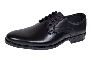 Pantofi barbati eleganti negri din piele naturala Samir GKR235N