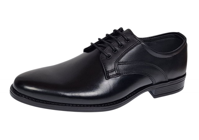 Pantofi barbati eleganti din piele naturala Nikolas Negru GKR235N