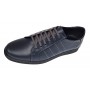 Pantofi barbati sport, din piele naturala bleumarin ADTIMBL