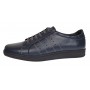 Pantofi barbati sport, din piele naturala bleumarin ADTIMBL
