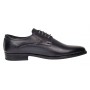 Pantofi barbati eleganti din piele naturala de culoare bleumarin Zidan 819
