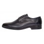 Pantofi barbati eleganti din piele naturala de culoare bleumarin Zidan 819