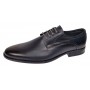 Pantofi barbati eleganti din piele naturala de culoare bleumarin Zidan 819