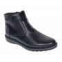 Ghete barbati casual din piele naturala cu fermoar imblanite Corsa - GF1203CSN