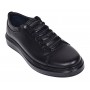 Pantofi barbati casual din piele naturala AK Negru GKR96N