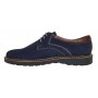 Pantofi barbati sport din piele naturala intoarsa Bleumarin Antilopa GKR130BL