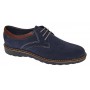 Pantofi barbati sport din piele naturala intoarsa Bleumarin Antilopa GKR130BL