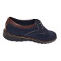 Pantofi barbati sport din piele naturala intoarsa Bleumarin Antilopa GKR130BL