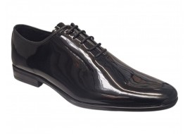 Marimea 41 Pantofi barbati eleganti din piele naturala de culoare negru lac Donatto RED41N