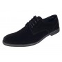 Pantofi barbati din piele naturala intoarsa - Model Negru103NVEL