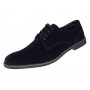 Pantofi barbati din piele naturala intoarsa - Model Negru103NVEL