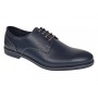 Pantofi barbati casual din piele naturala bleumarin GKR133BL