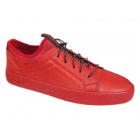Pantofi barbati rosii sport casual din piele naturala SCV 321ROSU