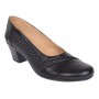 Pantofi dama comozi si eleganti din piele naturala Negru - MVS73N