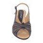 Marimea 38 Sandale dama casual din piele naturala maro S52MN