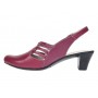Sandale dama elegante din piele naturala – model Ciclam, confort premium S33VIS