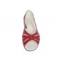 Sandale casual din piele naturala toc 3 cm - NA227RPL