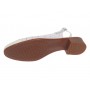 Pantofi dama casual din piele naturala Alb Box cu varf Lacuit NA252ALB