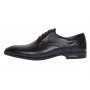 Pantofi barbati eleganti din piele naturala, Negru GKRN2N