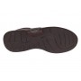 pantofi barbati maro din piele naturala fara siret cu talpa flexibila SCV549MEL