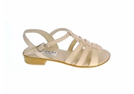 OFERTA MARIMEA  37, 39,  40   -Sandale dama din piele naturala, CORA BEJ - S2BEJ