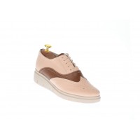 Marimea 36 Pantofi dama casual, din piele naturala Bej, LP40BB