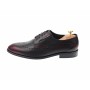 Pantofi barbati office, eleganti, din piele naturala, Bordeaux, Ciucaleti Shoes - TEST708V