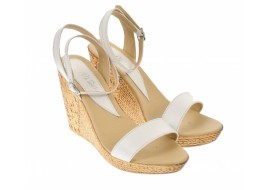 Oferta  marimea 37, 39- Sandale dama, din piele naturala, platforma de 10cm, Made in Romania - LS107A3