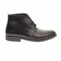 Ghete barbati office negre din piele naturala GB43NEGRU