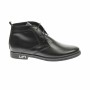 Ghete dama, negre, casual, din piele naturala - G01NBOXN