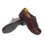 Oferta marimea  40 Pantofi dama casual din piele naturala, visiniu - LP502V