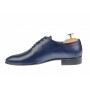 Oferta marimea 41, Pantofi barbati eleganti, bleumarin din piele naturala - LENZOBLBOX