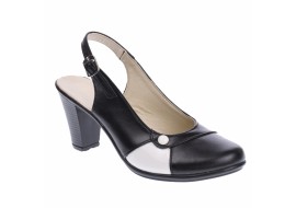 Pantofi dama eleganti, piele naturala, Made in Romania, PS46LA