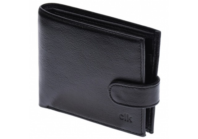 Portofel barbati din piele naturala, Model Negru  131-3N