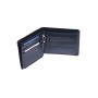 Portofel barbati din piele naturala, design crocodil, negru, 12 x 10 cm, 510CROCON