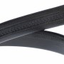 Curea din piele pentru barbati, catarama metalica fara ac, latime 3.5 cm, lungime reglabila, negru - LS200NSS