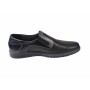 Pantofi barbati sport din piele naturala, negru, CIUCALETI SHOESH, TEST30