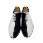 Pantofi barbati de ceremonie din piele naturala doua culori MOD1AN
