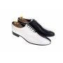 Pantofi barbati de ceremonie din piele naturala doua culori MOD1AN