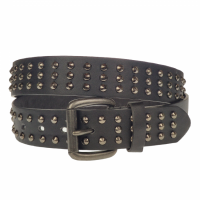 Curea barbati, casual-eleganta, din piele ecologica, latime 3.5 cm, negru - CK143N