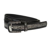 Curea dama, casual-eleganta, din piele ecologica, latime 2.5 cm, negru - CRD021N