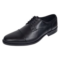 Pantofi barbati eleganti din piele naturala, Negru NIC02NVFS