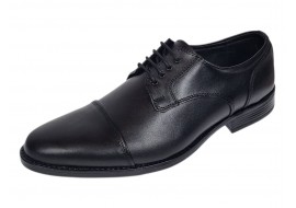 Pantofi barbati eleganti din piele naturala, Negru NIC02NVFS