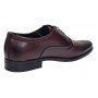 Pantofi barbati eleganti din piele naturala - Visiniu GKR84VIS