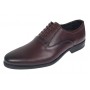 Pantofi barbati eleganti din piele naturala - Visiniu GKR84VIS