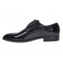 Pantofi barbati eleganti, din piele naturala, Negru LAC, CIUCALETI SHOES