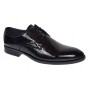 Oferta marimea 44- Pantofi barbati eleganti, din piele naturala, Negru LAC, CIUCALETI SHOES - LPB101LACG