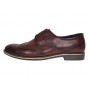 Pantofi barbati casual, visinii din piele naturala -  500VIS