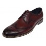 Pantofi barbati casual, visinii din piele naturala -  500VIS
