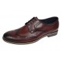 Pantofi barbati casual, visinii din piele naturala -  500VIS